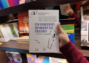 Un inmenso hombre de teatro en la Feria del Libro de Santa Fe